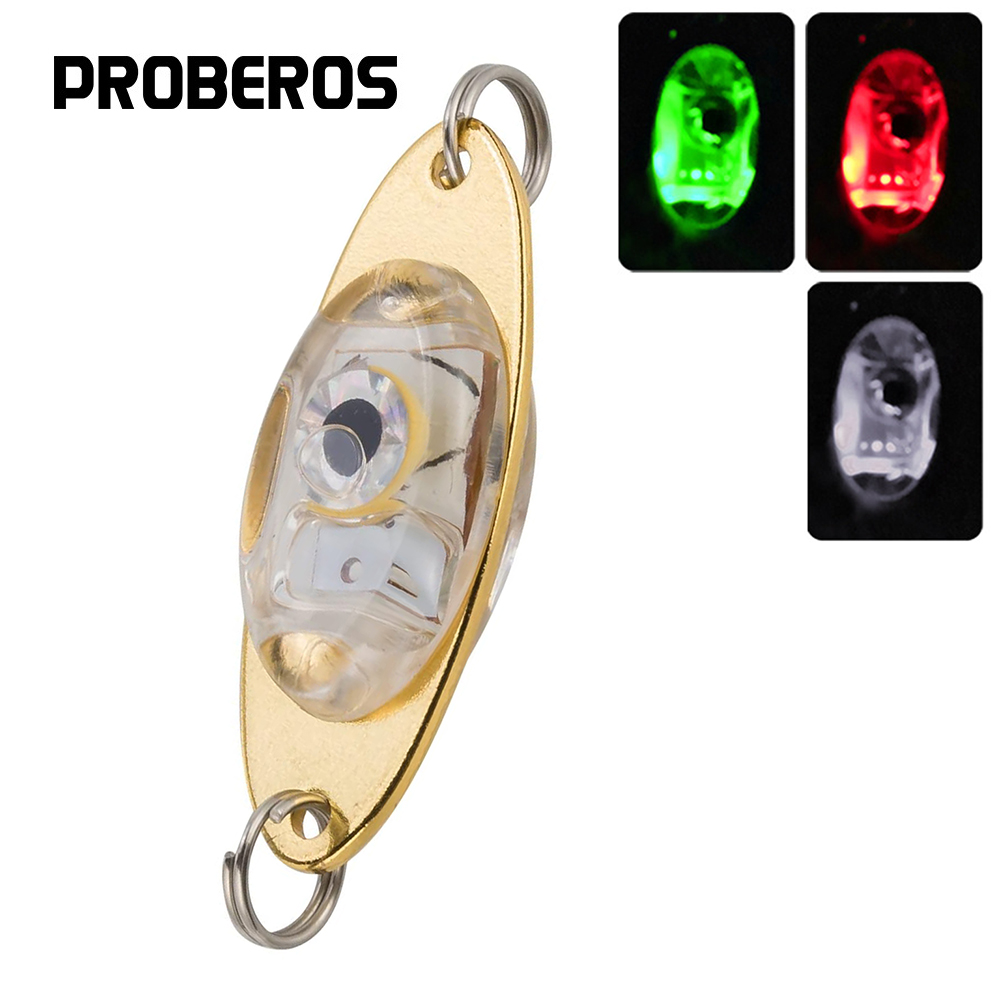 Fishing Lure Spoon - Pro Beros Led Fishing Deep Drop