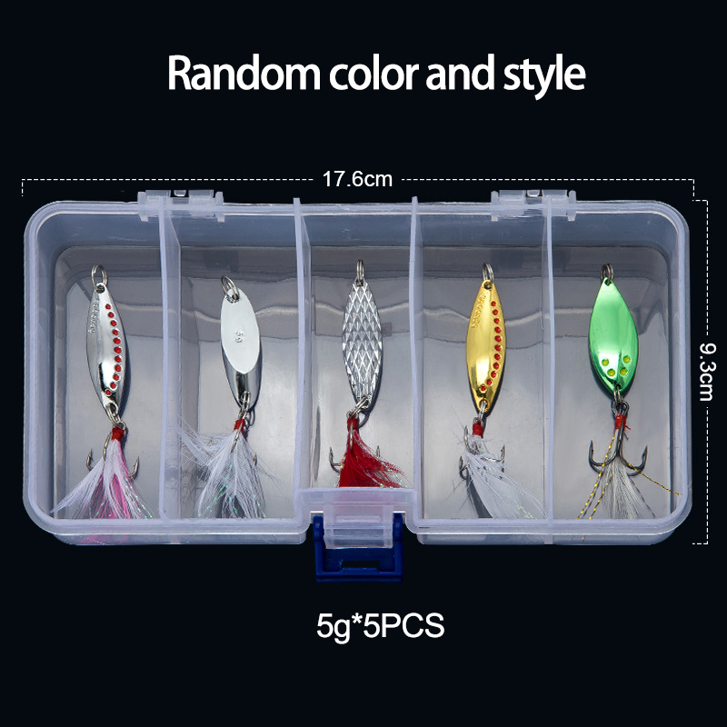 Fishing Lure Spoon - Metalen Lepel Spinner Vissen Lokken 5g