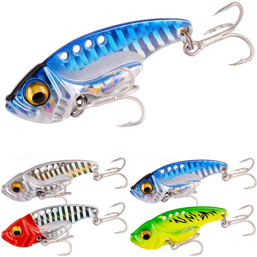 Fishing Lure Blade Bait - 6 Stk/partij 7/10/15/20G Hard Metal Vib