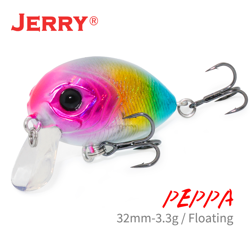 Fishing Lure Crankbait - Jerry Peppa Wobbler Lokken Drijvende Zeevissen