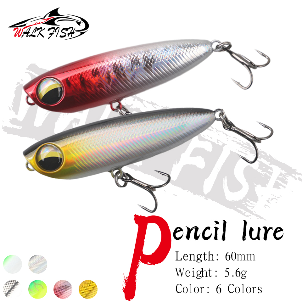 Fishing Lure Popper - WALK FISH 1 Stuks 6cm 5.6g