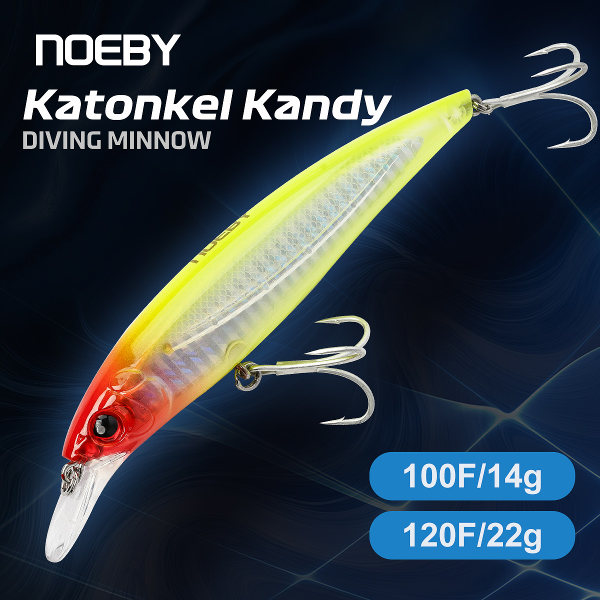 Fishing Lure Topwater - NOEBY Minnow Aas 100mm 14g 120mm