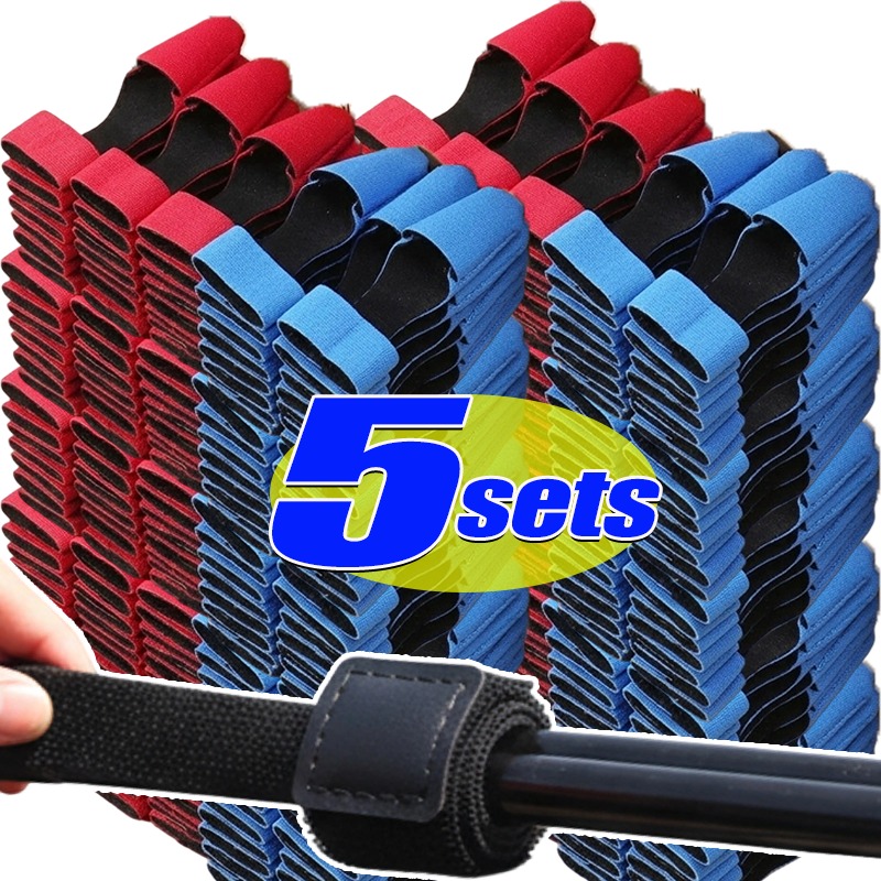 Fishing Lure Kit - Hengeltopbescherming, elastische hengelriem, beschermkap, hoesset voor