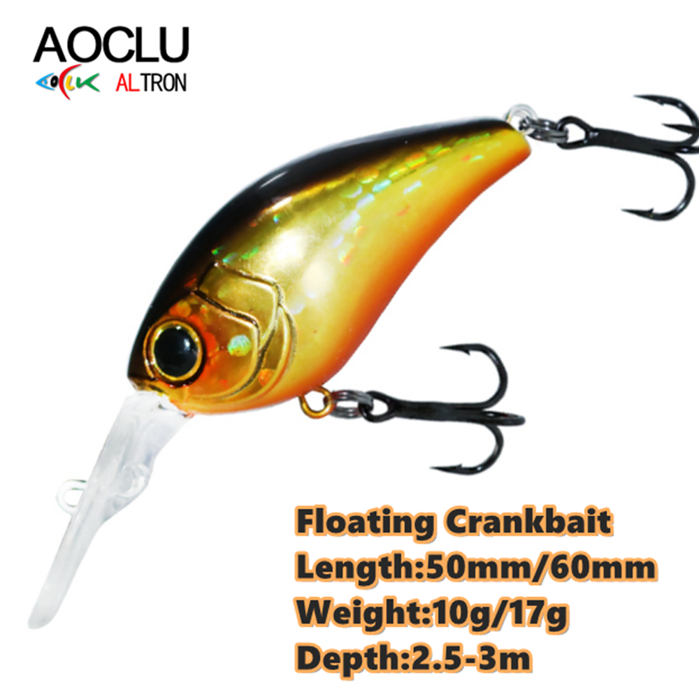 Aoclu Drijvende Minnow 50Mm 10 - Fishing Lure Crankbait recensie en prijs