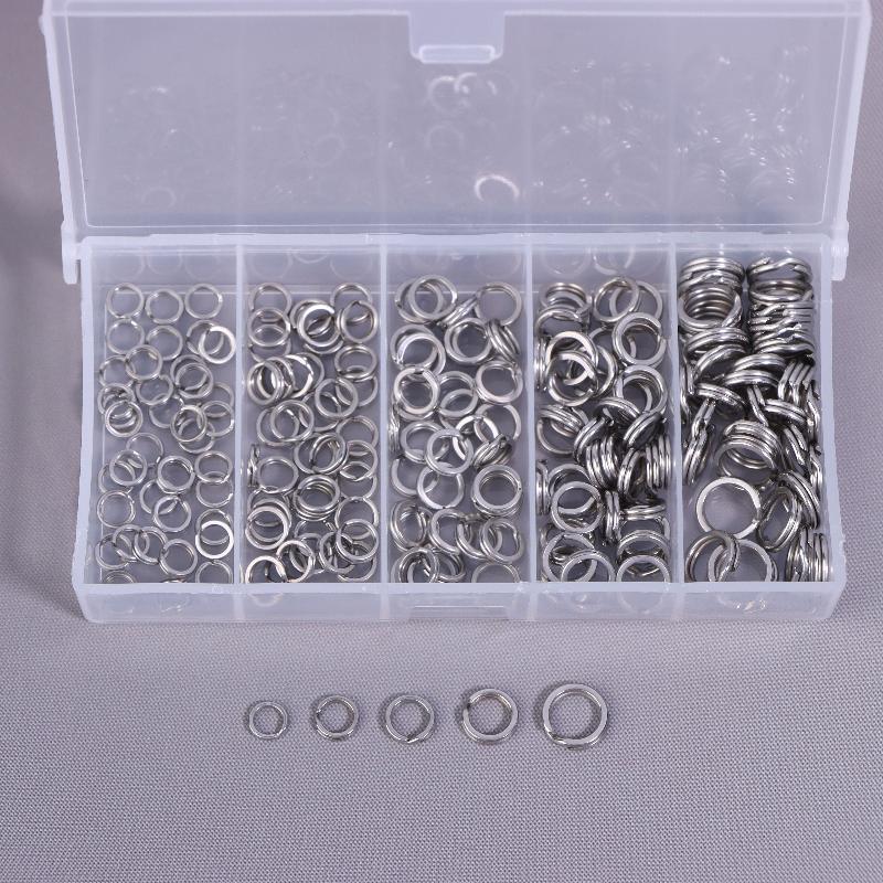 Rvs O-vormige Ring Set 200 Stu - Fishing Lure Kit recensie en prijs