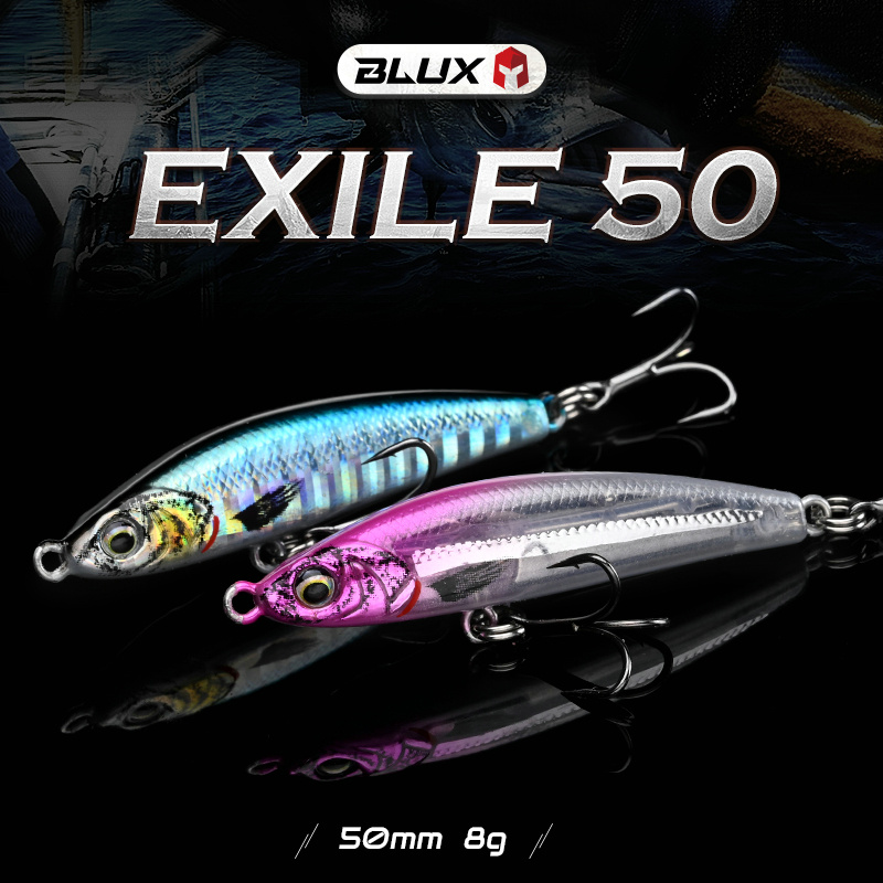 BLUX EXILE 50 Zinkende Zwaarte - Fishing Lure Topwater recensie en prijs