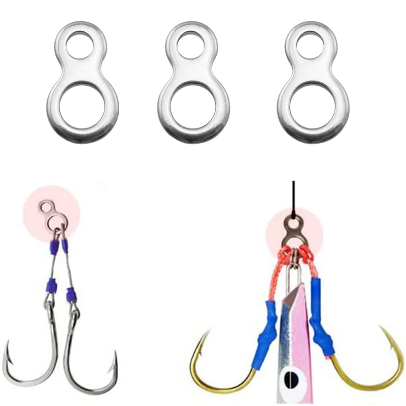 10-50 Stuks Roestvrijstalen Vi - Fishing Lure Accessories recensie en prijs