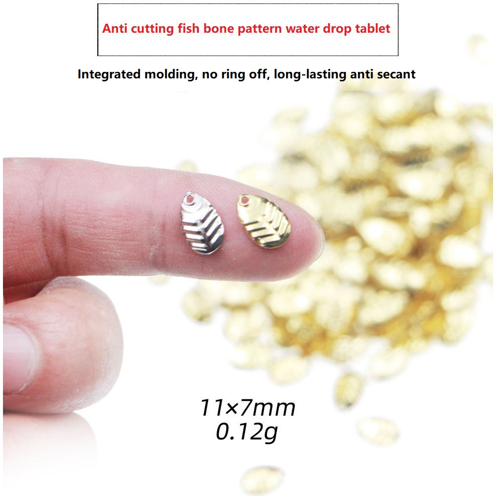 50 stks/partij DIY Vissen Spin - Fishing Lure Spoon recensie en prijs