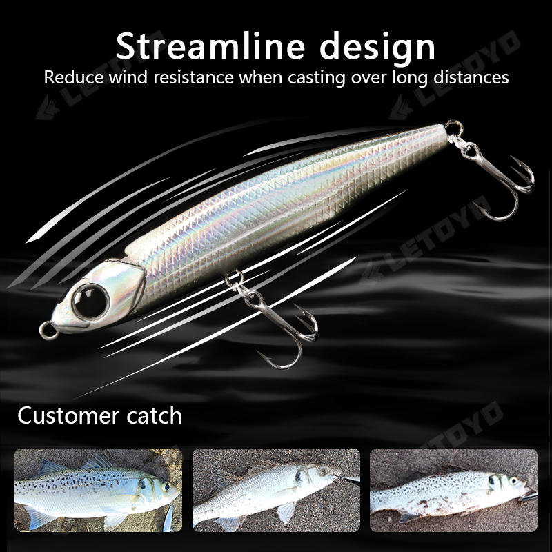 LETOYO Sinking Potlood 17g 12g - Fishing Lure Swimbait recensie en prijs