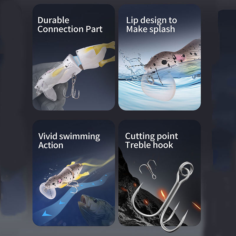 WEIHE 1 ST g 8 cm 5 Kleuren Ku - Fishing Lure Popper recensie en prijs