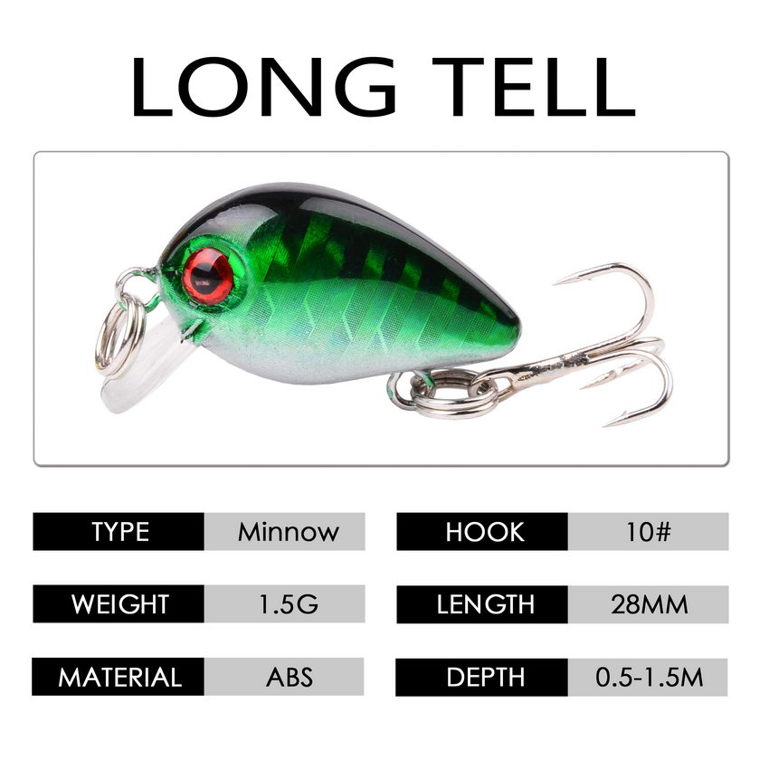 30Mm 2G Crazy Wobbler Mini Top - Fishing Lure Topwater recensie en prijs
