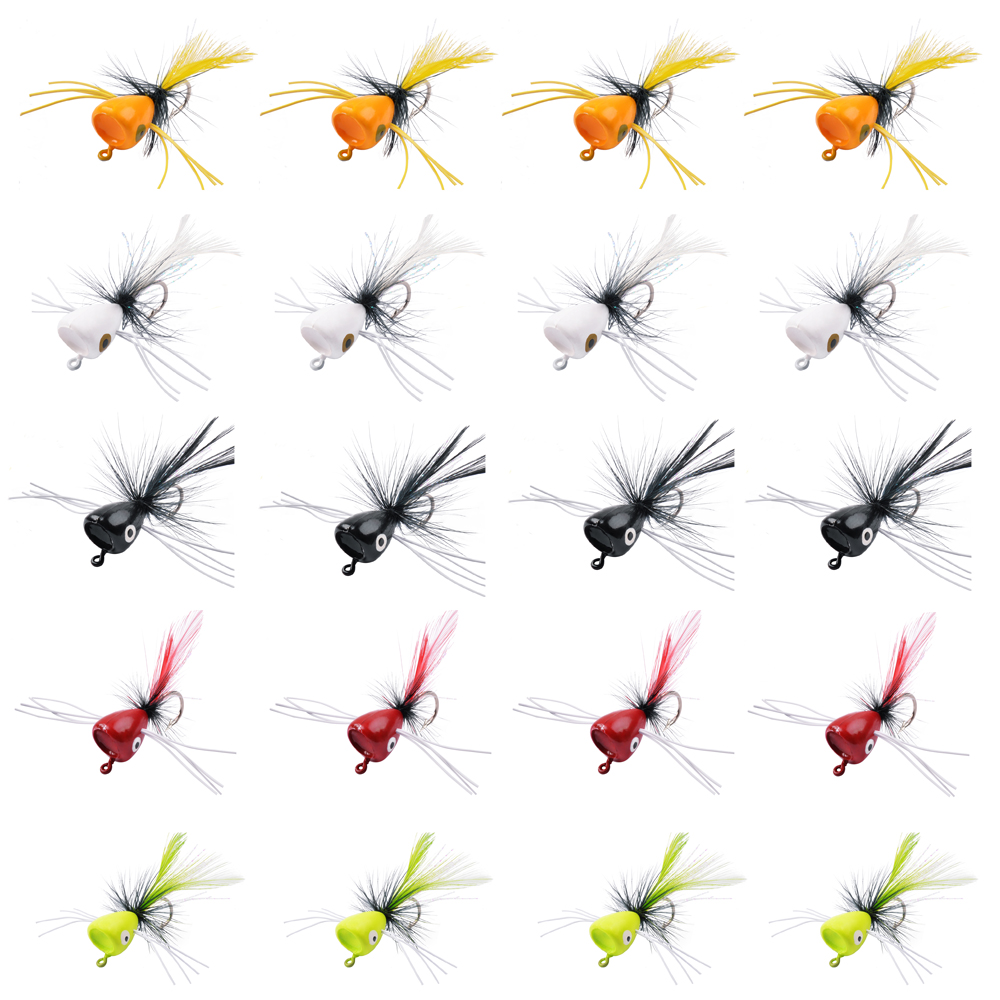5 Stuks Schuim Vlieg Vissen Lo - Fishing Lure Popper recensie en prijs